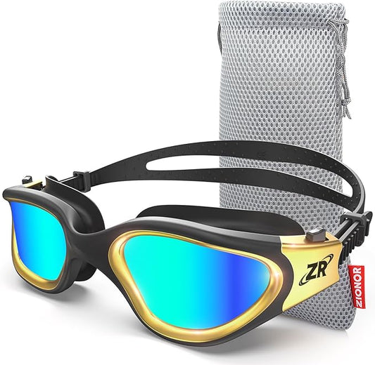 ZIONOR Swim Goggles, G1 MAX Polarized Anti-Fog Swimming Goggles for Men Women-StrideForce Fitness