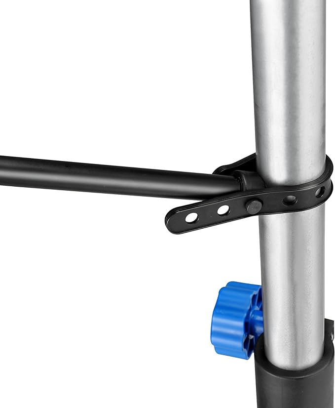 Pro Stand Plus Bike Rack - Heavy-Duty Telescoping Bicycle Stand with Tool Tray, Rotating Clamps, and Adjustable Handlebar Rod by RAD Cycle (Black)-StrideForce Fitness