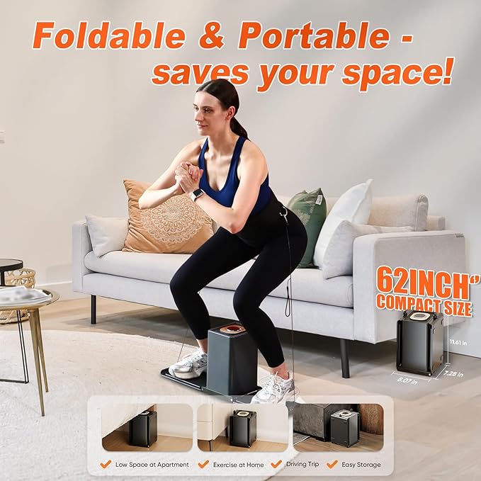 SR3 Smart Home Gym，Portable & Foldable Strength Training Cube Machine for Full Body Workouts，All-in-One Resistance Training Fitness Equipment for Home Use-StrideForce Fitness