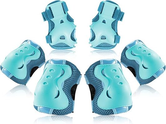 BOSONER Kids/Youth Knee Pad Elbow Pads Guards Protective Gear Set for Roller Skates Cycling BMX Bike Skateboard Inline Skatings Scooter Riding Sports-StrideForce Fitness