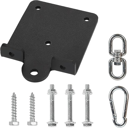 Punching Bag Hanger Ceiling Mount, Heavy Duty Boxing Bag Ceiling Mount with 360° Rotating Hook, Steel Construction, Beam Mount Hook for Home Gym Boxing Training-StrideForce Fitness