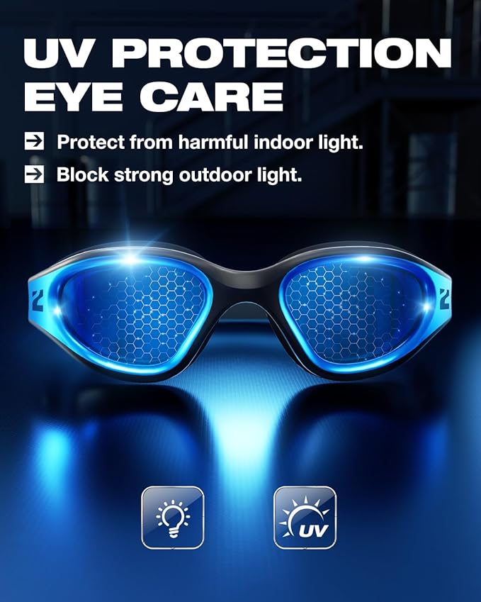 ZIONOR G1 Nava Super Anti-Fog Unisex Swim Goggles Mirror/Bright Smoke Lens-StrideForce Fitness