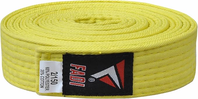 Martial Arts Belt for Karate, Judo, Aikido and Taekwondo - Durable Cotton-Polyester Blend for Adults and Kids-StrideForce Fitness