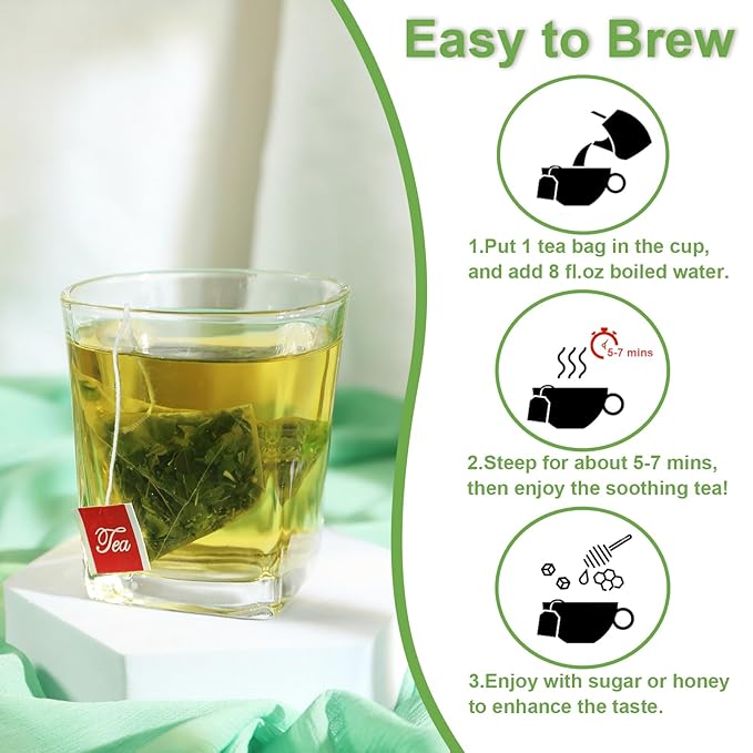 TEARELAE - Moringa Tea - 2g x 80 Count - Premium Moringa Leaves Tea Bags - Boost Immunity, Aid in Digestion - Non-GMO - Caffeine-Free-StrideForce Fitness