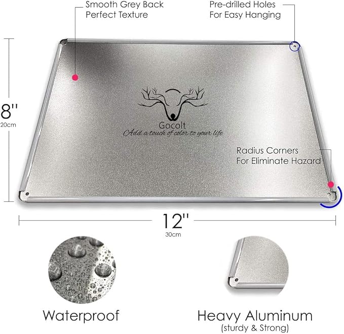 Gocolt Fun Laundry Sign - Vintage Home Decor Unique Accessory Tin Painting Signs - Fits Wall Mounts - Wash-Dry-Fold-Repeat 12x8 Inch-StrideForce Fitness