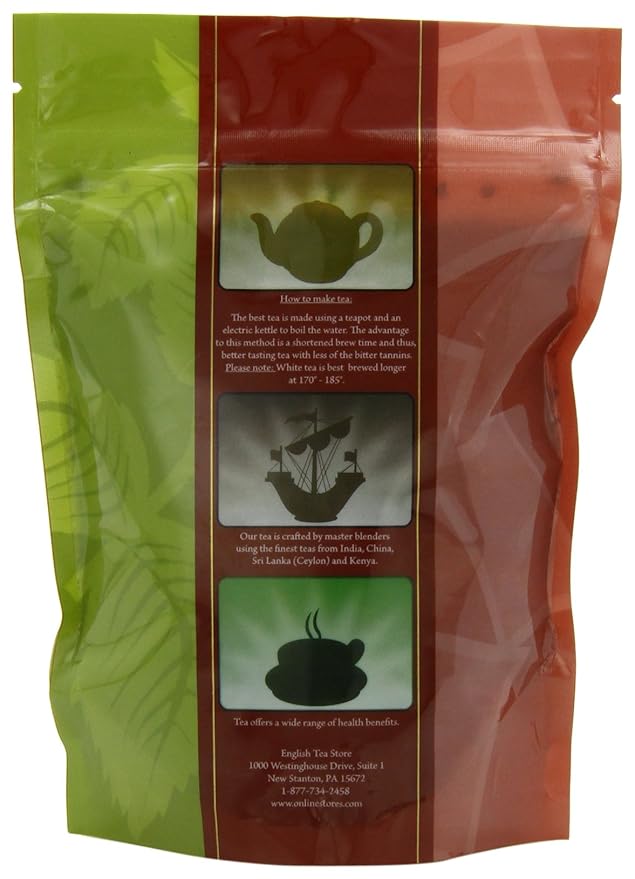 English Tea Store Loose Leaf, Borengajuli Estate Tea Pouches, 4 Ounce (Pack of 2)-StrideForce Fitness