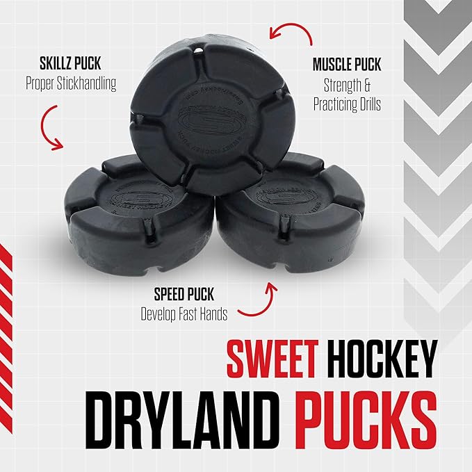 Snipers Edge Hockey - Hockey Muscle Puck - Great for Training and Skill Development-StrideForce Fitness
