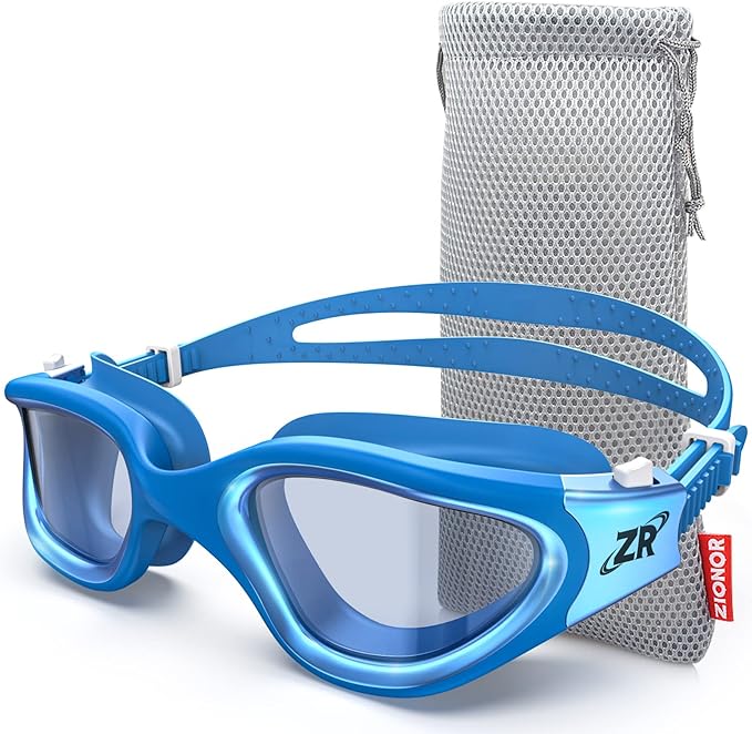 ZIONOR Swim Goggles, G1 MAX Polarized Anti-Fog Swimming Goggles for Men Women-StrideForce Fitness