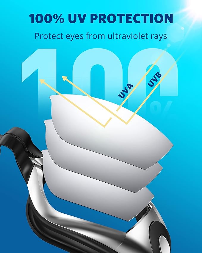 Aegend Swim Goggles, Swimming Goggles No Leaking Full Protection Adult Men Women Youth-StrideForce Fitness