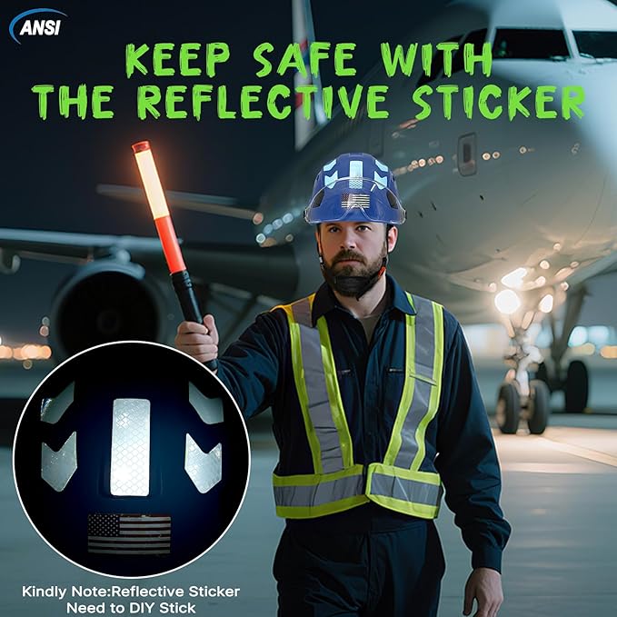 AOLAMEGS Construction Safety Hard Hat - ANSI Z89.1 Type Ι OSHA Approved Safety Helmets with Chin Straps Lightweight Reflective Vented ABS Hard Hats For Men Women Industrial Workwear 6-point Suspension-StrideForce Fitness