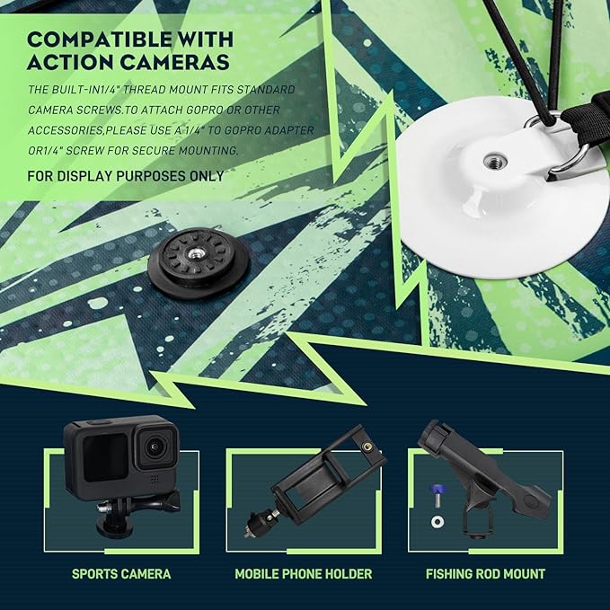 InnoExpo 11' Inflatable Stand Up Paddle Boards with Premium Accessories, Wide Stable SUP Paddle Board Design, Non-Slip Comfort Deck for Youth & Adults-StrideForce Fitness