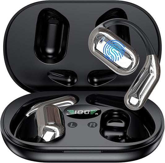 AI Translation Earbuds Real Time 144 Language Translator Earbuds for iPhone and Android Translation Headphones Translating Device for Travel Business Learning with Charging Case-StrideForce Fitness