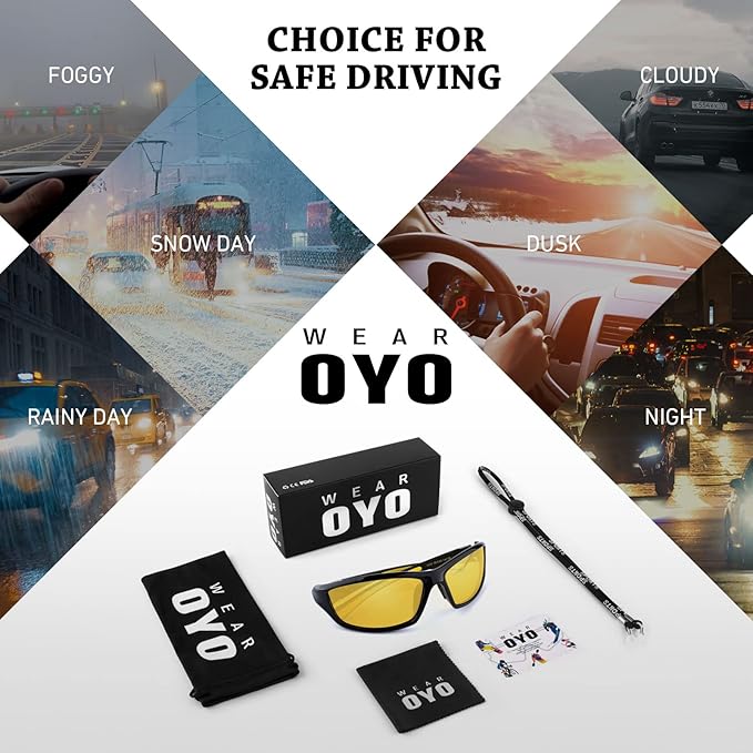 Polarized Sports Sunglasses for Men Women,Fishing Driving Rectangular Goggles UV400 Protection-StrideForce Fitness