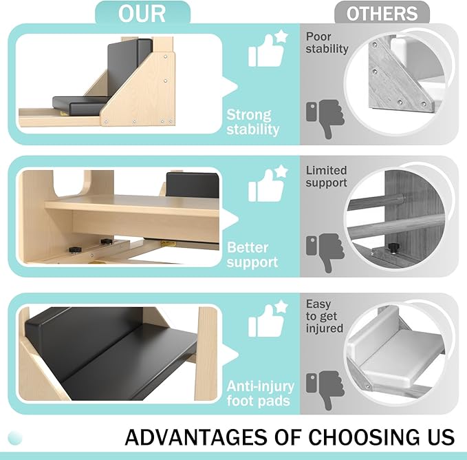 Pilates Barrel, Pilates Spine Corrector is Designed for People who Work in Offices, Pilates Arc Corrects Posture, Relaxes,Stretches to Make The Spine Soft and Supple- Sturdy Solid-3h09n1-StrideForce Fitness