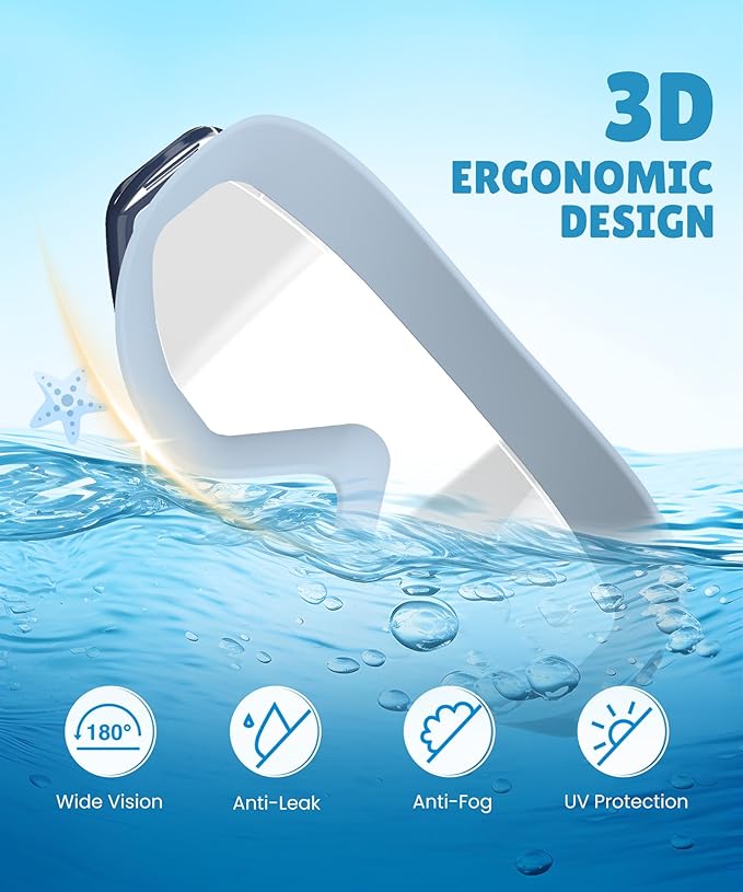 NSSIW Swim Goggles Swimming Kids-Goggles: Anti Fog No Leak with Nose Clip Earplugs for Girls Boys Youth 6-14 3 Pack-StrideForce Fitness