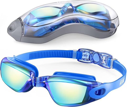 Aegend Swim Goggles, Swimming Goggles No Leaking Full Protection Adult Men Women Youth-StrideForce Fitness