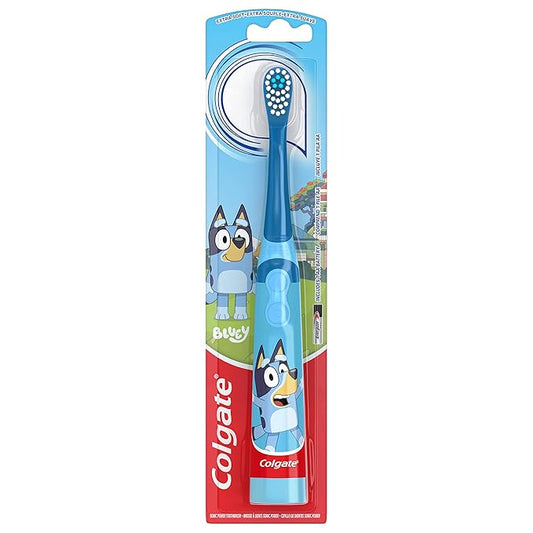 Colgate Kids Powered Vibrating Toothbrush Bluey 1 Pack