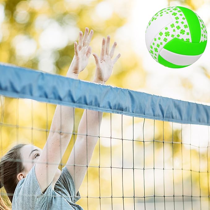 Beach Volleyball Official Size 5 Soft Waterproof Volleyball Sand Sports PU Ball for Indoor, Outdoor, Pool, Gym, Training-StrideForce Fitness