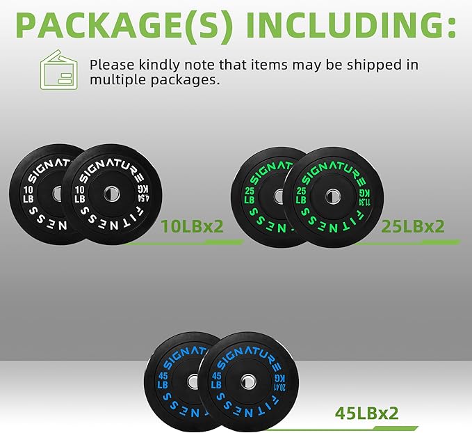 Olympic Bumper Plates Set, 2" Weight Plates for Strength Training & Weightlifting, Paris or Set or Set with Barbell, Multiple Options-StrideForce Fitness