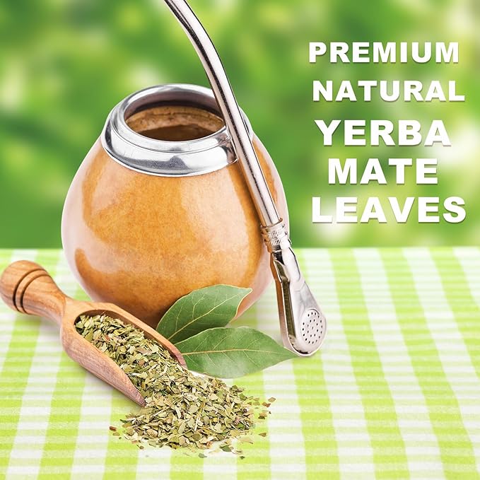 TEARELAE - Yerba Mate Tea - 3g x 50 Count - 100% Pure Unsmoked Yerba Mate Tea Bag - Country of Origin Argentina - Rich In Nutrients & Boost Energy-StrideForce Fitness