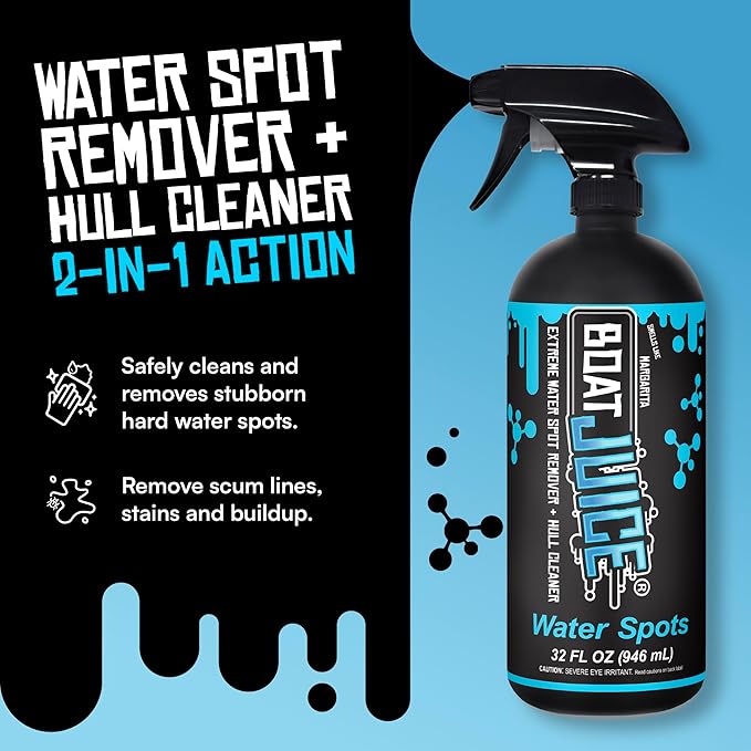 Boat Juice Extreme Boat Cleaner - Boat Water Spot Remover & Boat Hull Cleaner 32oz-StrideForce Fitness