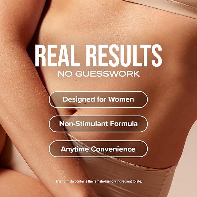 Hydroxycut Gummies +Women, Strawberry - 99% Caffeine Free - Supports Hair, Skin & Nails - Metabolize Carbs, Proteins & Fats-StrideForce Fitness