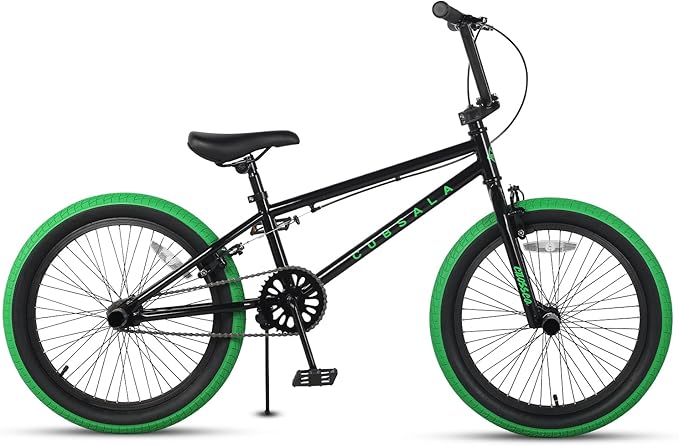 Freestyle BMX Bike, 18 20 Inch Kids Bicycle for 5-13 Years Old Kids and Beginner Level Rider, Multiple Colors-StrideForce Fitness