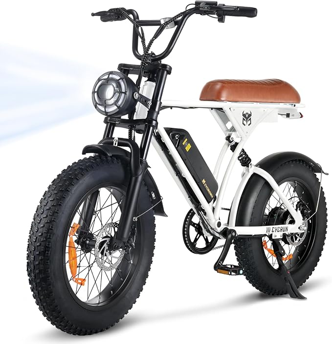 Electric Bike for Adults,Peak 1000W/1500W Motor,20/28MPH 55-150Mile ebikes for Adults with 10.4AH/13AH/26AH Battery,20" Fat Tire Electric Dirt Bike Commuting Off Road Ebike, UL2849-StrideForce Fitness