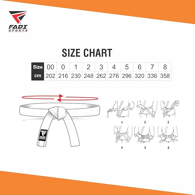 Martial Arts Belt for Karate, Judo, Aikido and Taekwondo - Durable Cotton-Polyester Blend for Adults and Kids-StrideForce Fitness