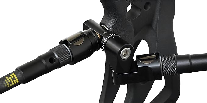 High-Performance Adjustable Single-Sided Bipolar V-bar Composite Bow stabilizer - Precision Designed for Hunting Archery Bow stabilizer-StrideForce Fitness