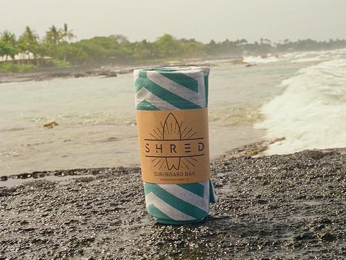 SHRED 100% Recycled Surfboard Bag - Protective Sock Cover For Surf Boards [CHOOSE SIZE AND STYLE]-StrideForce Fitness