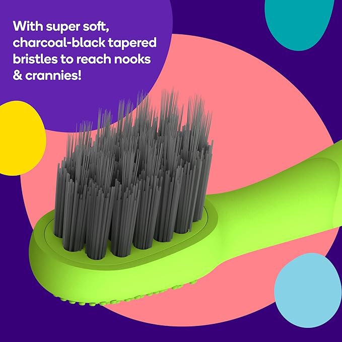 BURST Genuine Replacement Heads for Kids Electric Toothbrush (Pink/3 Pack) | Perfect Fit | Ultra Soft Bristles | 9 Months of Supply