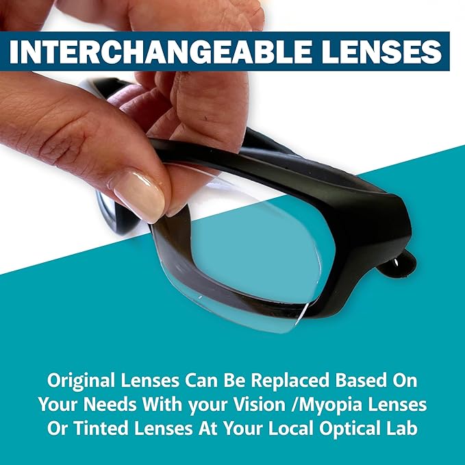 BLUE CUT Sports Protection Goggles, Photochromic Lenses Safety Glasses for Basketball, Pickleball and Outdoor Sports-StrideForce Fitness