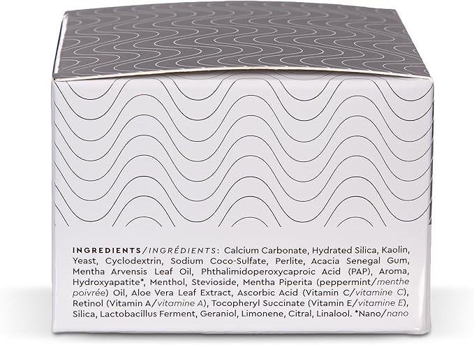 Boka Teeth Whitening Powder - Nano Hydroxyapatite, Appropriate for Sensitive Teeth, Whitening -Toothpaste Alternative with Essential Oils, Has Probiotics, Multivitamins & Aloe