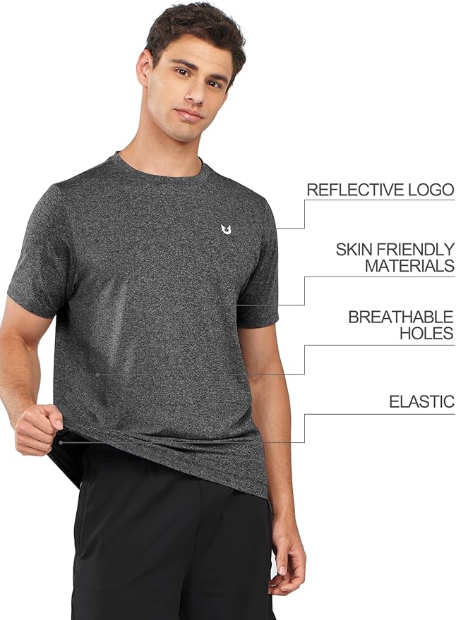 NORTHYARD Breathable 2.0™ Men's Athletic Workout T-Shirt-StrideForce Fitness