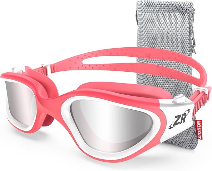 ZIONOR G1 Polarized Swimming Goggles for Unisex Adult Women Anti Fog 100% Anti UV Diving Goggles-StrideForce Fitness