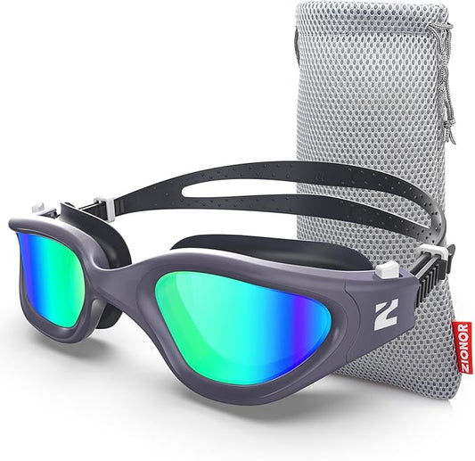 ZIONOR Swim Goggles, G1 SE Swimming Goggles Anti-fog for Adult Men Women-StrideForce Fitness