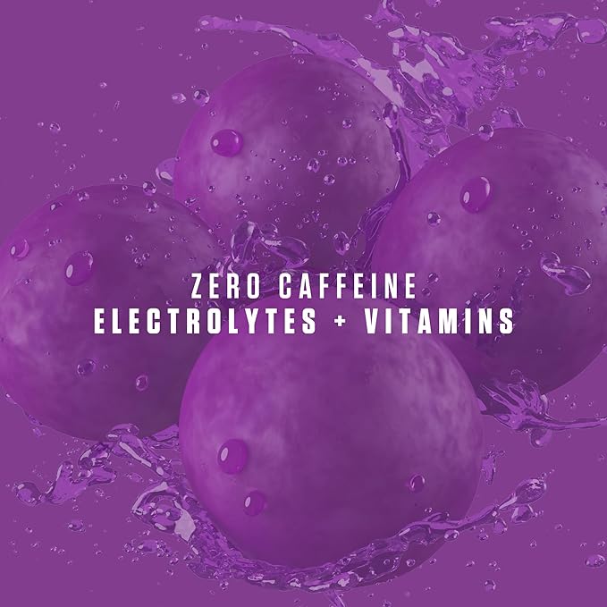 RYSE Hydration Electrolyte Powder Drink Mix Packets - Kool-Aid Grape - Sugar-Free Full Spectrum Electrolytes with Essential Vitamins, Taurine and Choline for Rehydration - 16 Serving Sticks-StrideForce Fitness