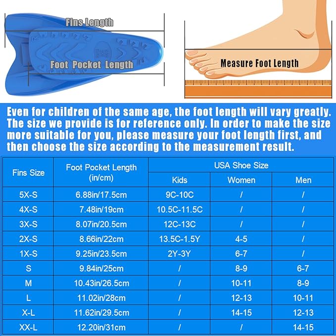 W WSTOO Streamlined Swimming Fins,Training Short Flippers,Silicone Swimming Flippers for Kids Adults Men and Women for Swimming Snorkeling and Diving-StrideForce Fitness