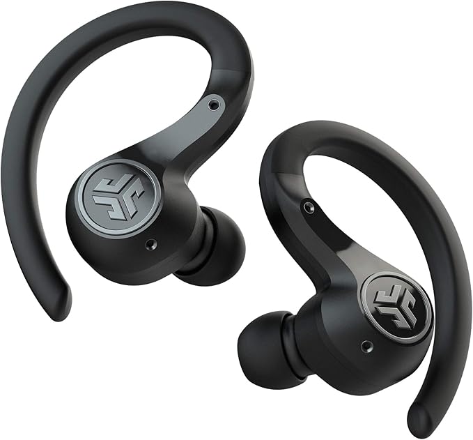 JLab Epic Air Sport ANC True Wireless Bluetooth 5 Earbuds, Headphones for Working Out, IP66 Sweatproof, 15-Hour Battery Life, 55-Hour Charging Case, Music Controls, 3 EQ Sound Settings-StrideForce Fitness