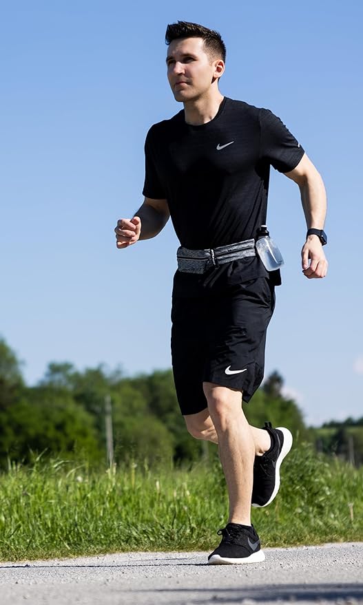 Fitgriff® Running Belt for Men & Women - Secure Jogging Pouch for Phone, Keys & Essentials - For All Cell Phones-StrideForce Fitness