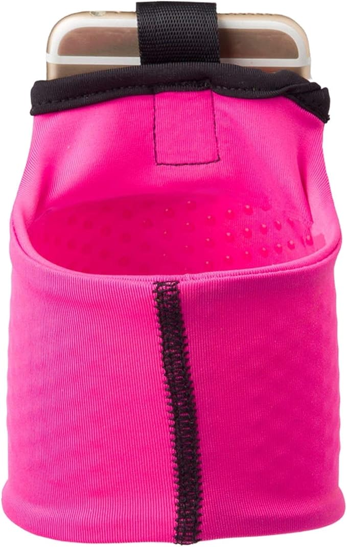 Sprigs Phone Armband Sleeve for iPhone 14, 13, 12, 11, X Galaxy Z, S22, S21, S20 Google Pixel 7, 6, 5. The Lightest & Most Comfortable Running Armband, Stretches to Fit All Phones with Case for Women & Men-StrideForce Fitness