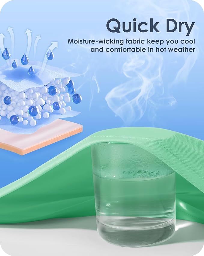 Boladeci Men's Swim Shirt Short Sleeve UPF 50+ Sun Protection SPF UV Moisture Wicking Lightweight Quick Dry Rash Guard-StrideForce Fitness