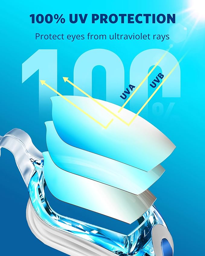 Aegend Swim Goggles, Swimming Goggles No Leaking Full Protection Adult Men Women Youth-StrideForce Fitness