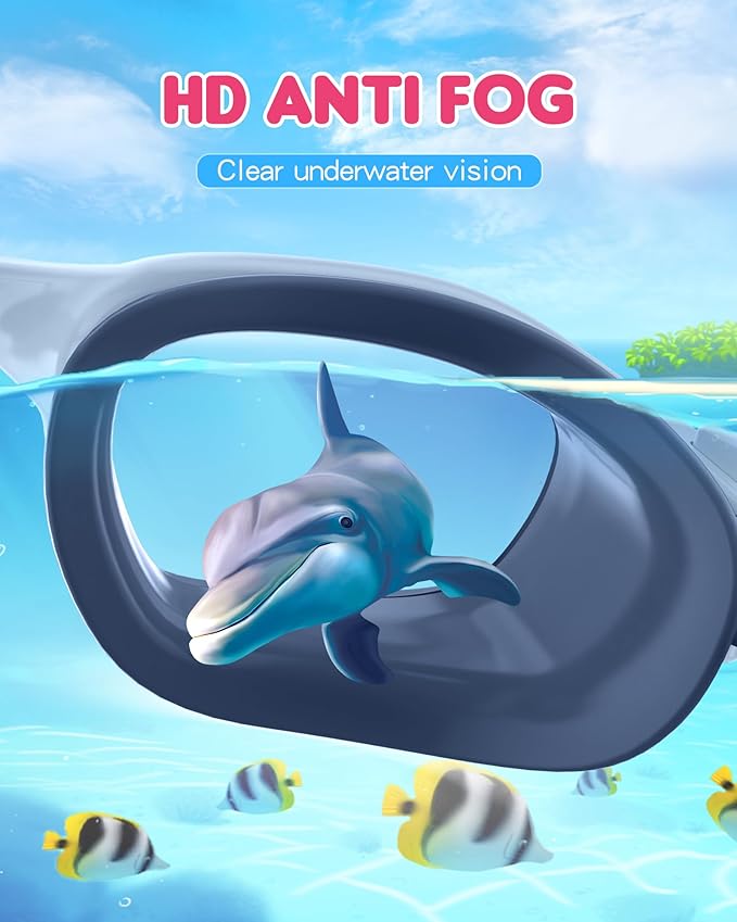 Kids Swim Goggles,Swimming Goggles for Kids 6-14, Anti-Fog UV Protection Pool Glasses for Boys Girls-StrideForce Fitness