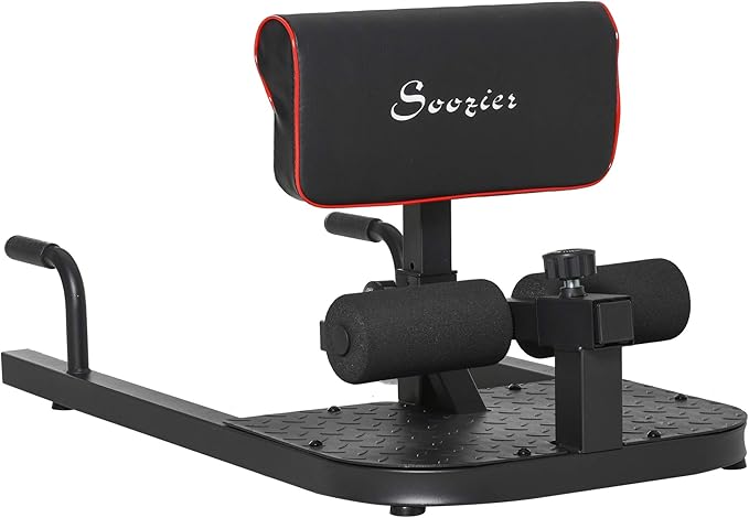 Soozier 3-in-1 Padded Push Up Sit Up Deep Sissy Squat Machine Home Gym Fitness Equipment-StrideForce Fitness