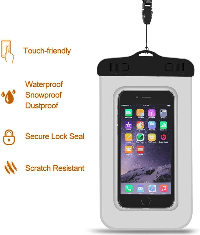 Unigear Dry Bag Waterproof, 2L/5L/10L/20L/30L/40L Floating and Lightweight Bags for Kayaking, Boating, Fishing, Swimming and Camping with Waterproof Phone Case-StrideForce Fitness