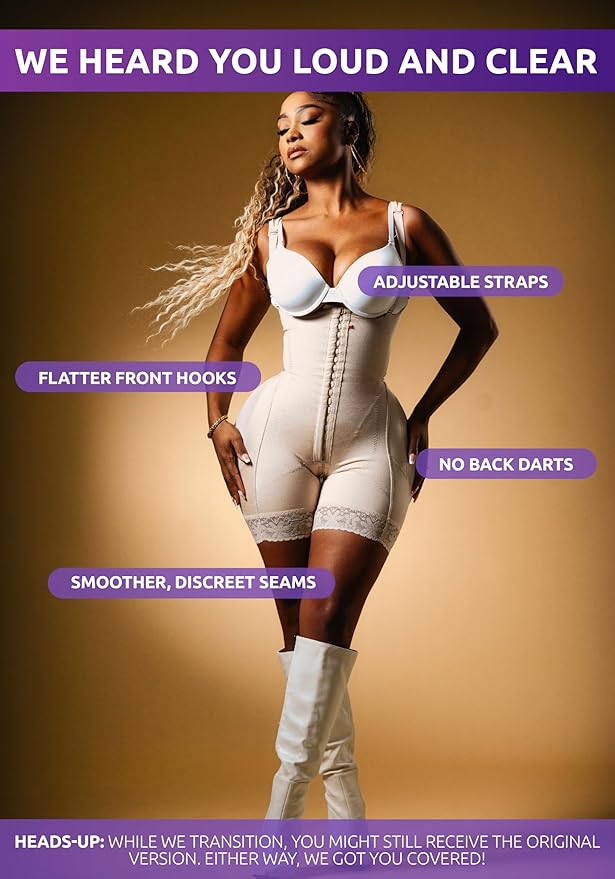 Snatched Body - Women's Stage 2 Faja Colombians with Bra Shapewear - BBL Post Surgery Garment - Reductoras Moldeadoras-StrideForce Fitness