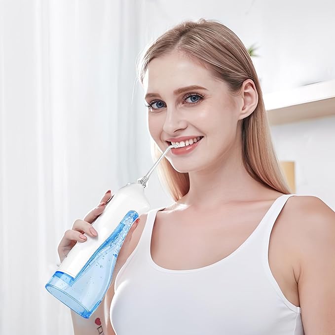 Replacement Tips for COSLUS Water Flosser, Water Flosser Replacement Tips Oral Irrigator Jet Tip Only Compatible COSLUS C20 (F5020E), E40 (WFP14), C31 (F5023), C50, and C51 Water Flosser（Clear)