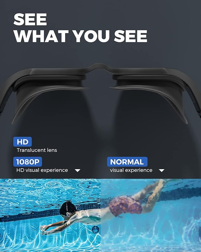 OMID Swim Goggles, P3 Anti-Fog Swimming Goggles for Men Women Anti-UV Goggles-StrideForce Fitness